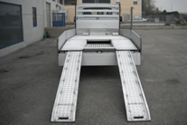 Pianale trasporto vetture in alluminio